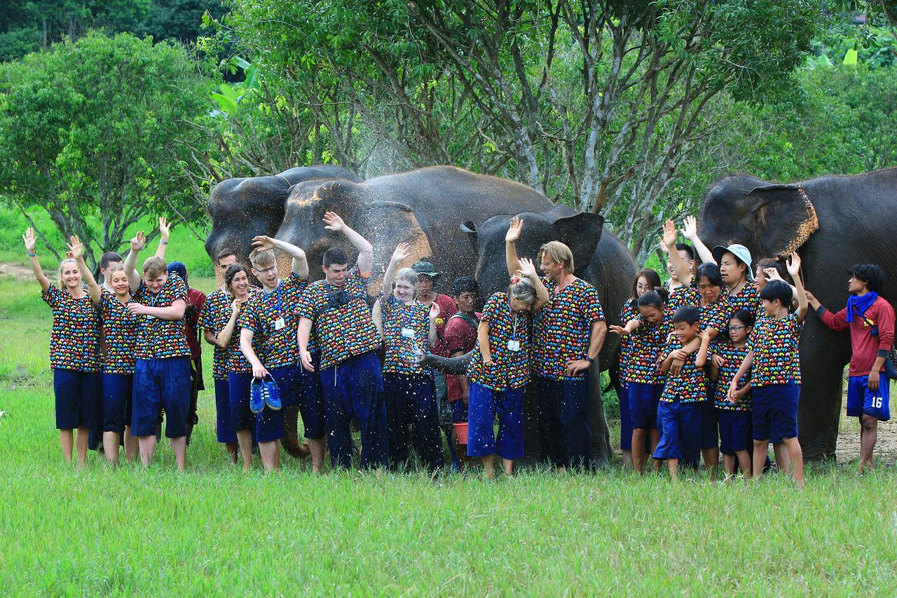 Chiang Mai elephant sanctuary Thailand